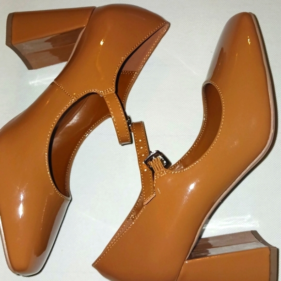 Trend Alert! FALL 24, Mary Jane sz 6.5 Cognac - Picture 2 of 6